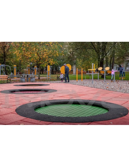 Outdoor exercise equipment - Big Wheel - outdoor gym