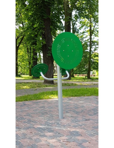 Outdoor exercise equipment - Big Wheel - outdoor gym