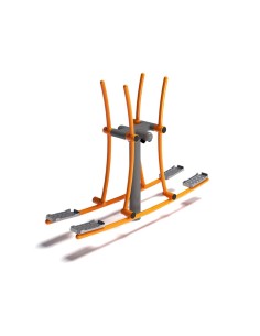 Outdoor exercise equipment - Double skier - outdoor gym