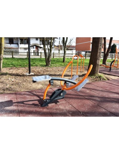 Outdoor exercise equipment - Information board