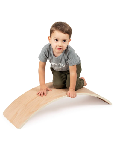 Balancing board SPORDAS "WOODEN ROCK'N"