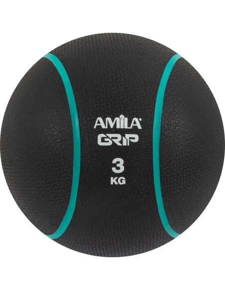 Weighted medical ball AMILA "MEDICINE GRIP BALL"