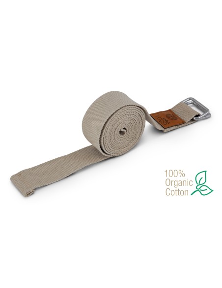 Yoga belt AMILA "ORGANIC NATURAL"