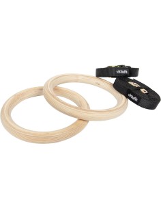 Wooden gymnastic rings VIRTUFIT