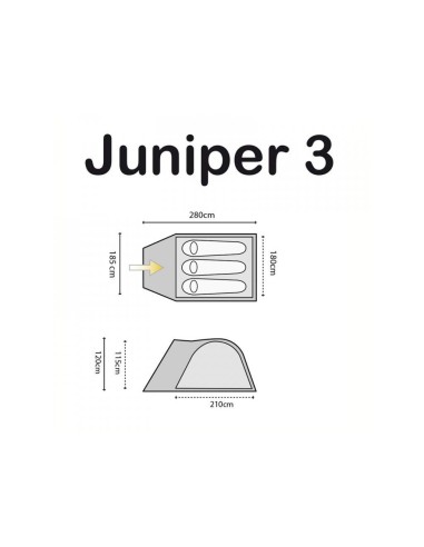 Palapinė - JUNIPER 3
