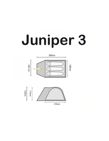 Palapinė - JUNIPER 3
