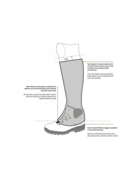 Gaiters TORRIDON DRY L (3) black