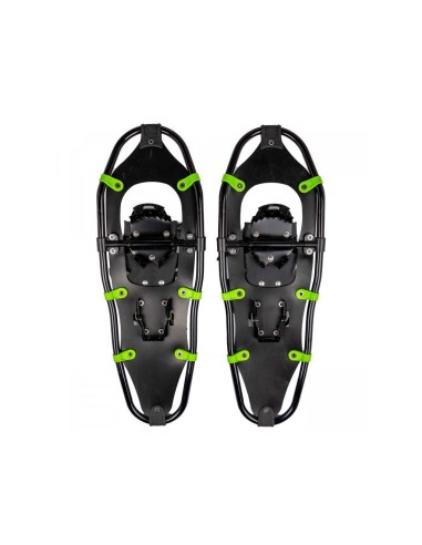 Snow boots - RAPTOR WITH HEEL PAD black/green