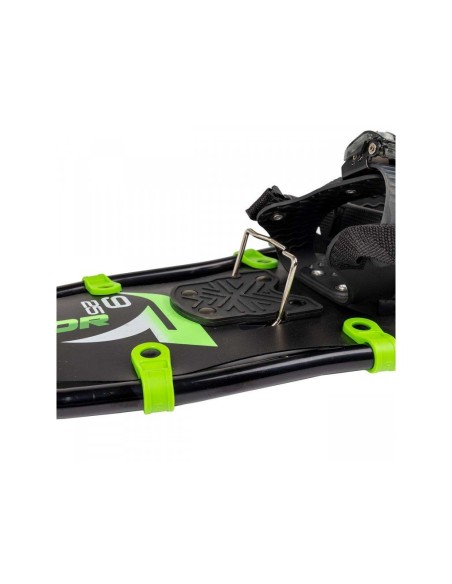 Snow boots - RAPTOR WITH HEEL PAD black/green