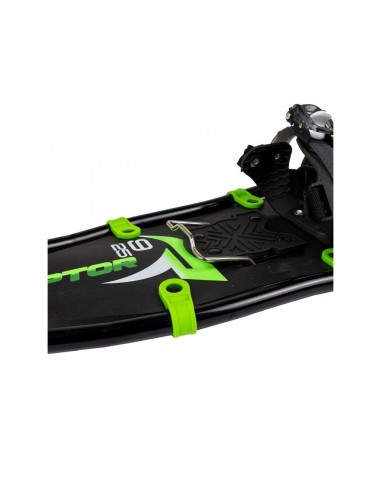 Snow boots - RAPTOR WITH HEEL PAD black/green