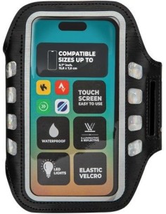 Telefona maciņš uz rokas VIRTUFIT (ar LED apgaismojumu)