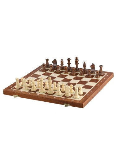 Mediniai šachmatai Tournament No.5 (CHW42 ART SET)