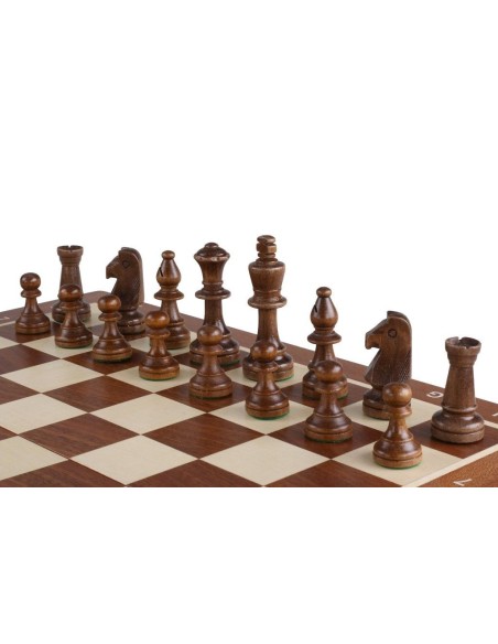 Mediniai šachmatai Tournament No.5 (CHW42 ART SET)
