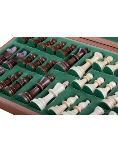Mediniai šachmatai Tournament No.5 (CHW42 ART SET)