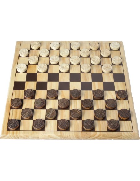 Medinės šaškės Longfield Games 100