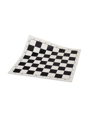 Chess - checkers board (vinyl) "DMV02A BLACK" 43x43cm