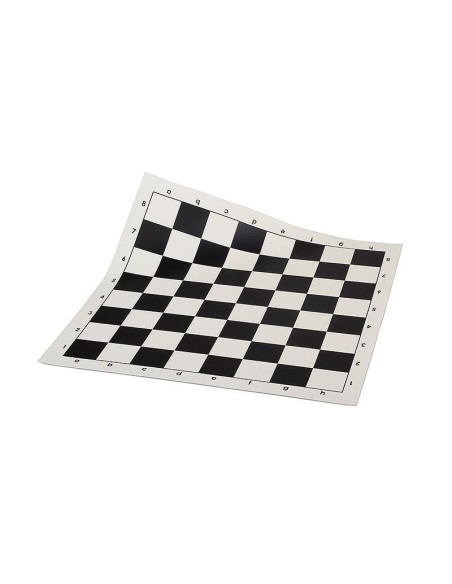 Chess - checkers board (vinyl) "DMV02A BLACK" 43x43cm