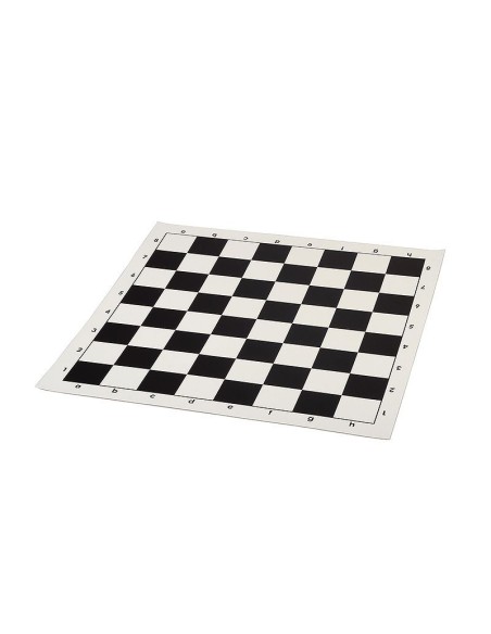 Chess - checkers board (vinyl) "DMV02A BLACK" 43x43cm