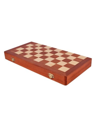 Medinės šaškės Sunrise "CHECKERS 100 FIELDS" (CHW81A INTARSY)