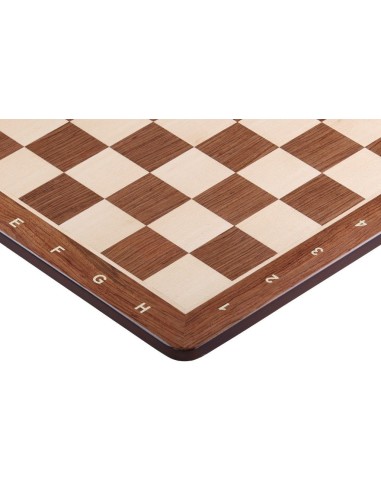 Medinė šachmatų lenta Sunrise No. 4 (D40 PAD RND NOTATION)