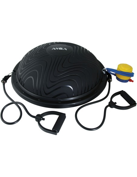 Balansinis kamuolys AMILA "BALANSE BALL" (BOSU) 60cm