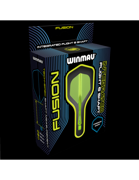 Combined shafts with wings Winmau "FUSION" (34mm)