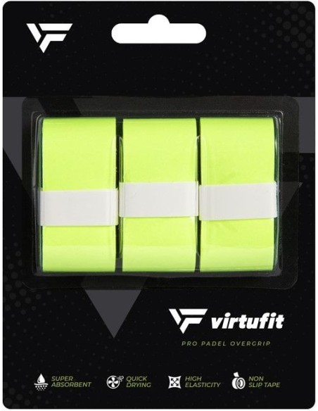 Padelio teniso raketės rankenos apvija VIRTUFIT "PADEL OVERGRIP"