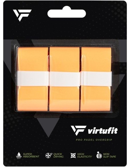 Padelio teniso raketės rankenos apvija VIRTUFIT "PADEL OVERGRIP"