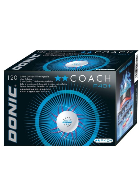 Table tennis balls DONIC P40+ ★★