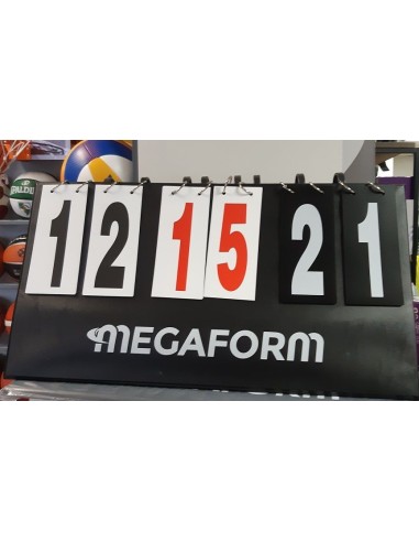 MEGAFORM brīvi stāvošs galda rezultātu tablo "3-Team"
