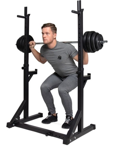 Reguliuojamas štangos spaudimo ir pritūpimų stovas VIRTUFIT "Adjustable Squat Rack"