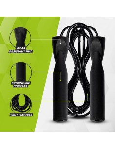 Резиновая скакалка с подшипниками VIRTUFIT 2