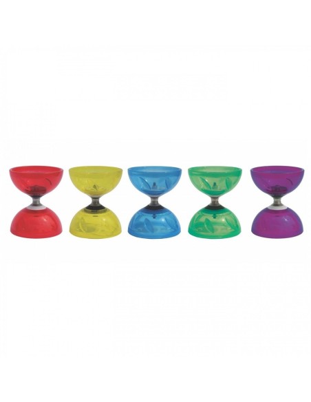 Žongliravimo žaidimas DIABOLO su guoliais (100mm)