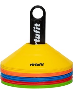Marķēšanas konusu komplekts VIRTUFIT (50 gab.)