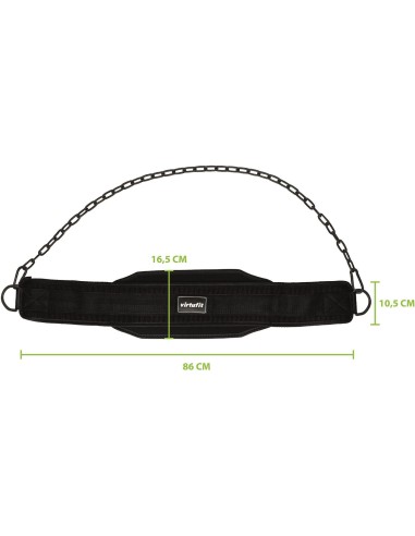 Diržas su grandine VIRTUFIT "DIP BELT"
