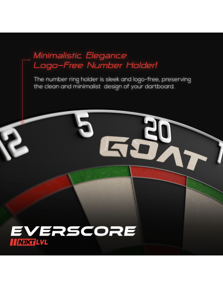 GOAT dartboard "Everscore NXT LVL - Professional Dartboard"
