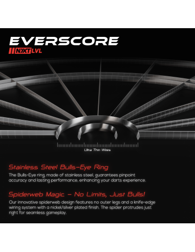 GOAT dartboard "Everscore NXT LVL - Professional Dartboard"