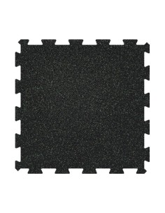 Gumijas saliekamais pārklājums ar EPDM granulām 98x98 x 0,6 cm