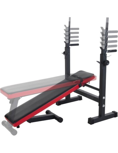 Adjustable barbell bench Pure2improve