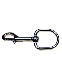 Stainless steel carabiner DIRZONE "Bolt-Snap Stage 105mm"