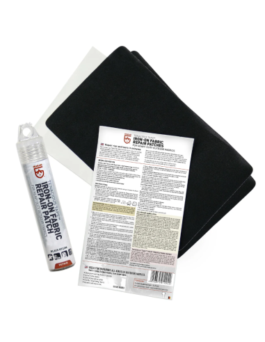 Universal repair patches GEAR AID "TENACIOUS TAPE" IRON-ON FABRIC REPAIR PATCHES