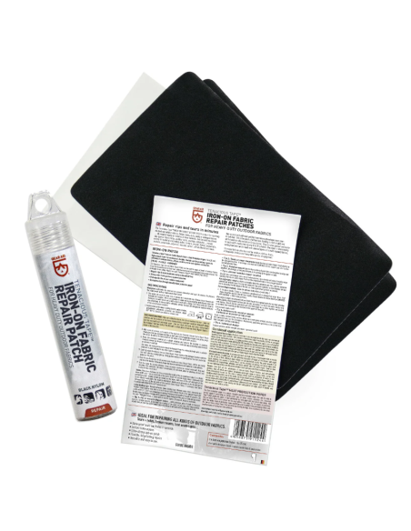 Universal repair patches GEAR AID "TENACIOUS TAPE" IRON-ON FABRIC REPAIR PATCHES