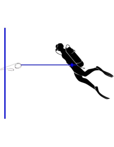Nerūdijančio plieno laikiklis  SEAC SUB "Jon Line Hook"