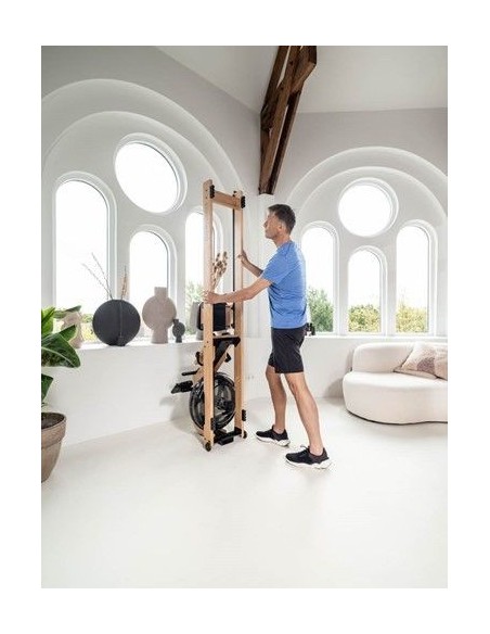 Flow Fitness Perform W9i Oak rowing machine