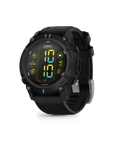 Descent™ G2 Black with black strap