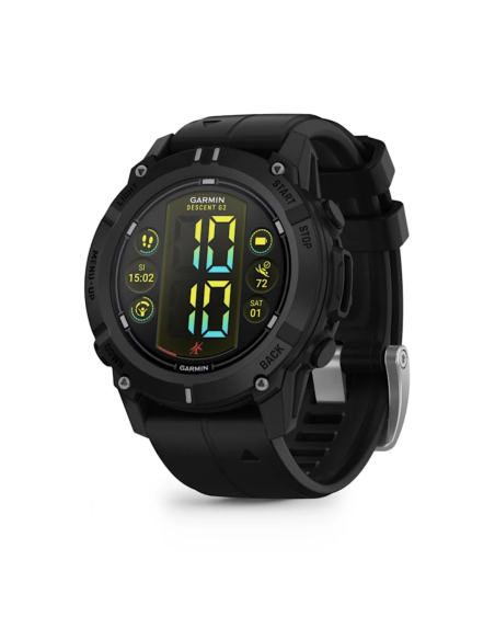 Descent™ G2 Black with black strap