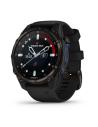 Descent™ Mk3i – 51mm Dark Grey, DLC Titanium, with Black Silicone Strap