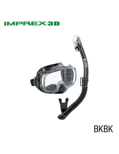 Kaukė+Vamzdelis TUSA "IMPREX 3D DRY"