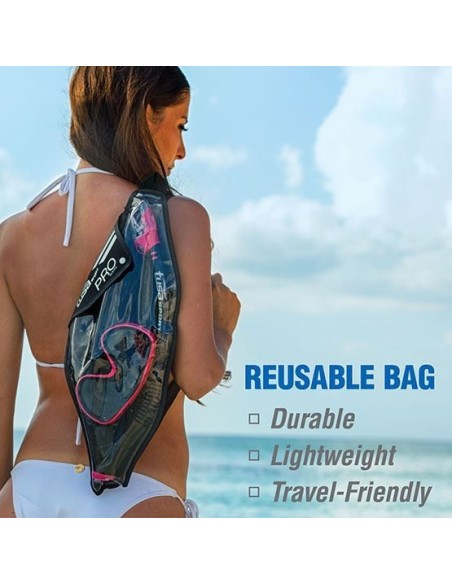 Kaukė+Vamzdelis TUSA "IMPREX 3D DRY"