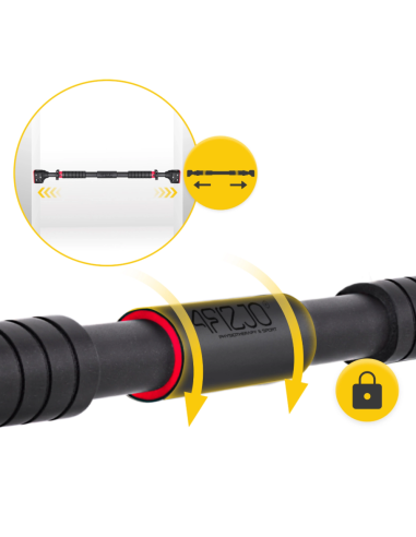 Pievilkšanās stienis 4FIZJO "PRO PULL-UP BAR"